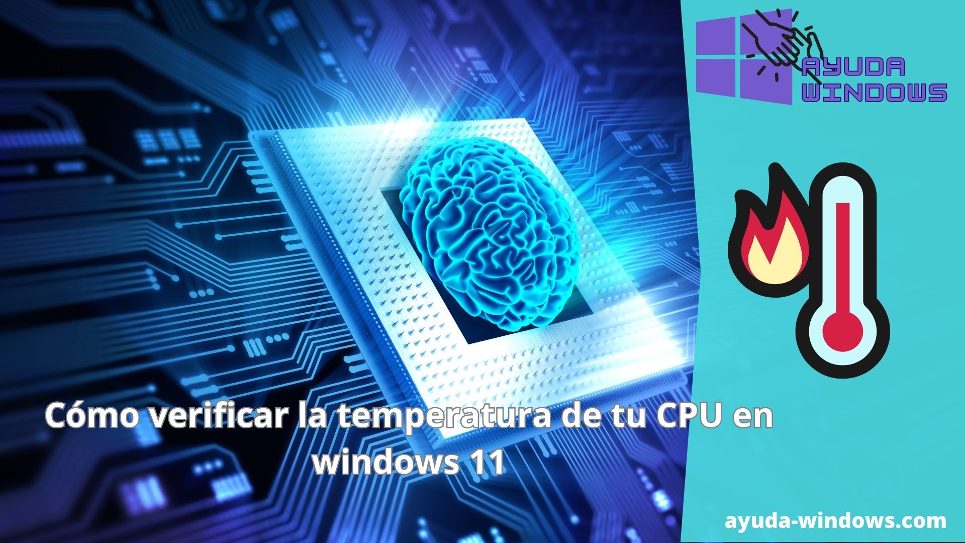 Cómo verificar la temperatura de su CPU en Windows 11