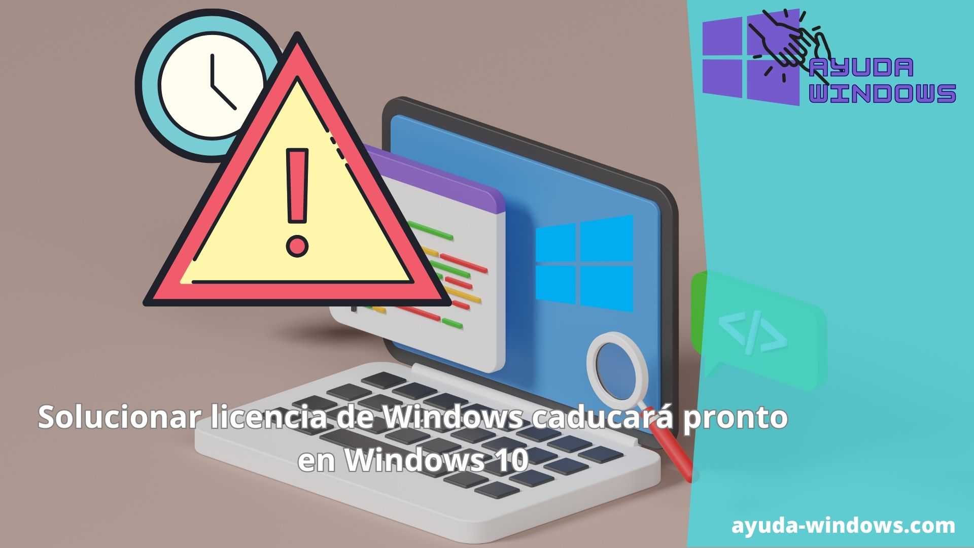 Solucionar licencia de Windows caducará pronto en Windows 10